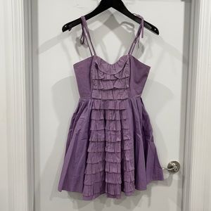 Lavender party dress